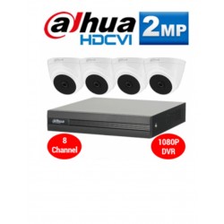 4 Camera & 8 Channel DVR kit